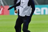 L'attaquant vedette de l'Angleterre Harry Kane lors d'une séance d'entraînement, le 6 juillet 2018 à Repino