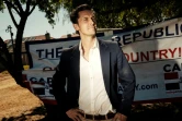 Le leader du  parti CapeXit, Jack Miller, le 2 mars 2024 au Cap, en Afrique du Sud