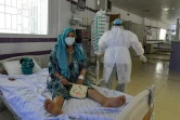 Une femme malade du Covid-19 est hospitalisée à Gabes en Tunisie le 26 août 2020
