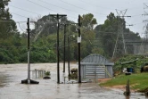 Inondations près de Columbia, le 5 octobre 2015 en Caroline du Sud