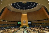 L'Assemblée générale des Nations Unies lors de son débat annuel à haut niveau tenu le 26 septembre 2018.

