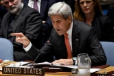 Le secrétaire d'Etat américain John Kerry s'exprime devant le Conseil de sécurité de l'ONU le 21 septembre 2016