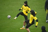 Les joueurs du Borussia Dortmund lors d'une séance d'entraînement au centre sportif du club, le 8 mars 2021 à la veille d'affronter Séville 