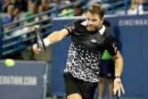 Le Suisse Stan Wawrinka, lors du Masters 1000 de Cincinnati, le 15 août 2018 