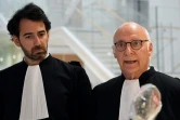 Les avocats du couple Fillon, Antonin Levy et Pierre Cornut-Gentille, au tribunal de Paris le 29 juin 2020