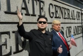 Les sosies de Kim Jong Un et de Donald Trump à Hong Kong, le 25 janvier 2017