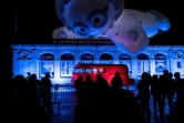 La Fête des Lumières dans les rues de Lyon, le 6 décembre 2018
