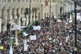 Des Algériens manifestent contre le gouvernement le 27 décembre 2019 à Alger
