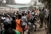 De violents affrontements ont opposé dans le bidonville de Mathare à Nairobi des membres de l'ethnie kikuyu du président Uhuru Kenyatta et des partisans luo de l'opposant Raila Odinga, le 13 août 2017 