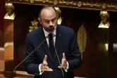 Le Premier ministre Edouard Philippe annonce son plan de déconfinement à l'Assemblée nationale, à Paris, le 28 avril 2020