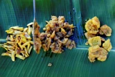 Des plats à base de jaque, le 12 janvier 2020 à Thrissur, dans l'Etat du Kerala, en Inde