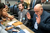 Le ministre iranien du Pétrole, Bijan Namdar Sanganeh, lors d'une conférence des pays Opep/non-Opep, le 1er juillet 2019 à Vienne