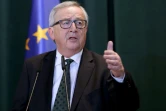 Jean-Claude Juncker,président de la Commission européenne, le 25 février 2018 à Tirana