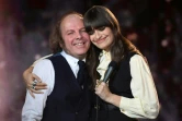 L'acteur et chanteur Philippe Katerine et la chanteuse Clara Luciani, sacrés aux Victoires de la musique le 14 février 2020 à Paris