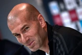 Le coach du Real Madrid, Zinedine Zidane, le 22 décembre à Madrid 
