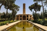 La tour à vent des jardins de Dowlat-Abad, le 3 juillet 2023 à Yazd, en Iran