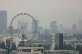 Nuage de pollution à Puebla, dans le centre du Mexique, le 16 mai 2019