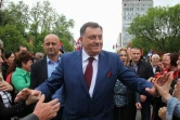 Le leader politique des Serbes de Bosnie, Milorad Dodik, le 14 mai 2016 à Banja Luka