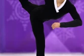 L'Américain Nathan Chen lors du programme libre messieurs de patinage artistique aux JO, le 17 février 2018 à La Tchèque Ester Ledecka lors du super-G aux JO, le 17 février 2018 à Pyeongchang 