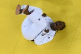 La joie de la judokate Emilie Endéol sacrée chez les +78 kg devant la Cubaine Idalys Ortiz, le 12 août 2016 aux Jeux de Rio