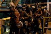 Des mineurs de la mine de Knurow, le 23 novembre 2018, en Silésie, dans le sud de la Pologne