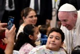 Le pape François dans un hôpital pédiatrique de Mexico, le 14 février 2016