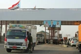 Photo d'un barrage dans le nord de la ville d'Aden tenu par des forces pro-séparatistes du sud du Yémen, le 31 janvier 2018