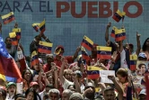 Des partisans du président vénézuélien Nicolas Maduro manifestent, le 9 juillet 2017 à Caracas