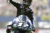 L'Espagnol Maverick Vinales vainqueur du GP des Pays-Bas, sur le circuit d'Assen, le 30 juin 2019