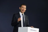 Le directeur général d'Air France-KLM Benjamin Smith le 29 septembre 2021 à l'aéroport parisien de Roissy-Charles de Gaulle