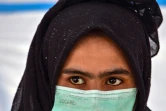 La réfugiée rohingya Janu, 18 ans, dans le camp temporaire de Lhokseumawe, en Indonésie, le 21 octobre 2020