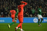 Neymar dépité après avoir raté un penalty avec Paris à Saint-Etienne, le 15 décembre 2019