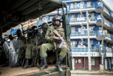 Des policiers kényans à Nairobi, le 9 août 2017