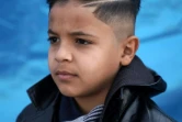 Un enfant irakien coiffé à l'iroquoise, à Bagdad, le 26 décembre 2019