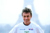 Le coureur français Serge Girard à Paris, le 31 janvier 2016