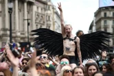 Célébration de la 51e Marche des Fiertés LGBT+, le 1er juillet 2023 à Londres 