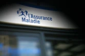 Photo prise le 20 juin 2007 du logo de la Sécurité sociale à  la Caisse Primaire d'Assurance Maladie (CPAM) de Lyon