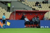 Joachim Löw et son staff assistent avec impuissance à la déroute de l'Allemagne 6-0 devant l'Espagne à Séville,en Ligue des Nations, le 17 novembre 2020