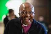Le prix Nobel de la paix Desmond Tutu le 27 avril 2019 au Cap