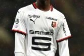 Le milieu de terrain de Rennes Eduardo Camavinga lors d'un match de Ligue 1 avec son club à Toulouse le 29 février 2020.