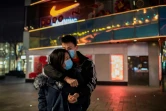 A Pékin les habitants se protègent, le 28 janvier 2020 avec un masque contre la contamination du coronavirus