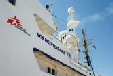 L'Aquarius, le bateau humanitaire de SOS Méditerranée et de Médecins sans frontières le 20 juin 2018