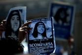 Une photo d'Emanuela Orlandi, disparue en juin 1983, lors d'une prière place Saint-Pierre, le 27 mai 2012au Vatican, 