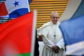 Le pape François lors de la cérémonie d'ouverture des Journées mondiales de la jeunesse à Panama le 24 janvier 2019.