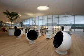 L'une des salles de la nouvelle bibliothèque centrale d'Helsinki, le 30 novembre 2018 
