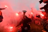 Des cheminots grévistes manifestent le 9 avril 2018 à Paris