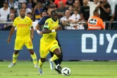 Le milieu de terrain nantais Moussa Sissoko, lors du Trophée des Champions contre le PSG, le 31 juillet 2022 à Tel-Aviv