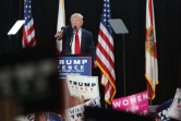 Donald Trump s'adresse à ses supporters lors d'une réunion électoral à Tampa (Floride), le 24 octobre 2016