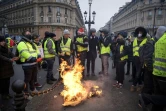 Rassemblement de "gilets jaunes" à Paris, le 15 décembre 2018