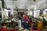L'usine textile Dibbo Fashion après le déconfinement. Près de Dacca, le 18 juin 2020